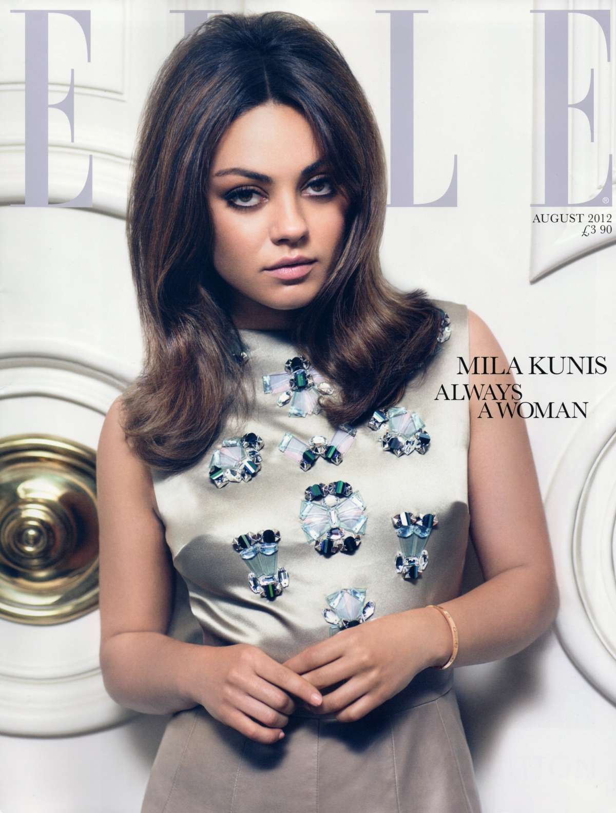 Mila Kunis -Always a woman- Elle Magazine UK - August 2012